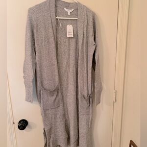 Grey Duster Sweater